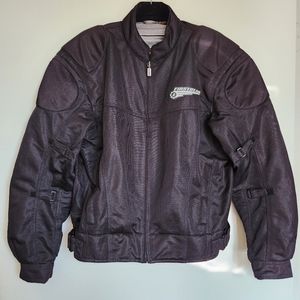 Firstgear Hypertex High Performance Mesh Textile Padded Moto Riding Jacket Sz. L
